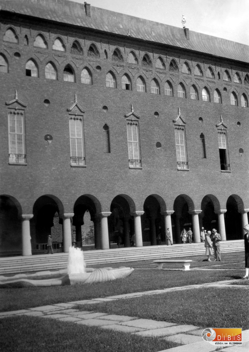 Stadshuset i Stockholm 1930