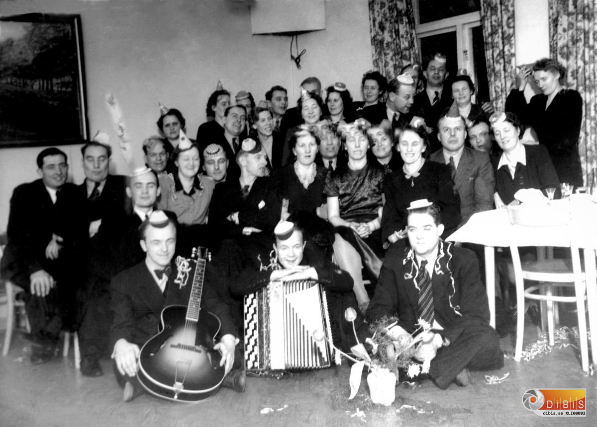 Brandkårsfesten 1945 på Konsumbaren, Ljusne