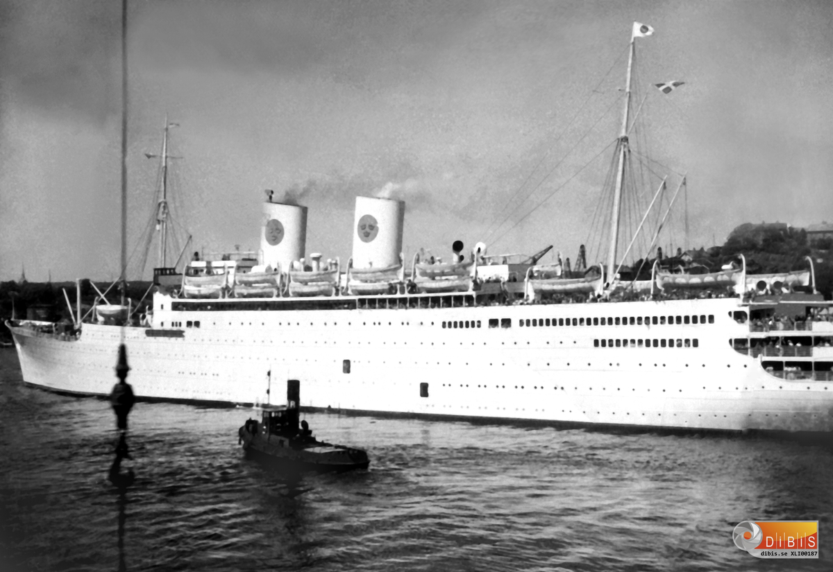 Passagerarbåten M/S Gripsholm