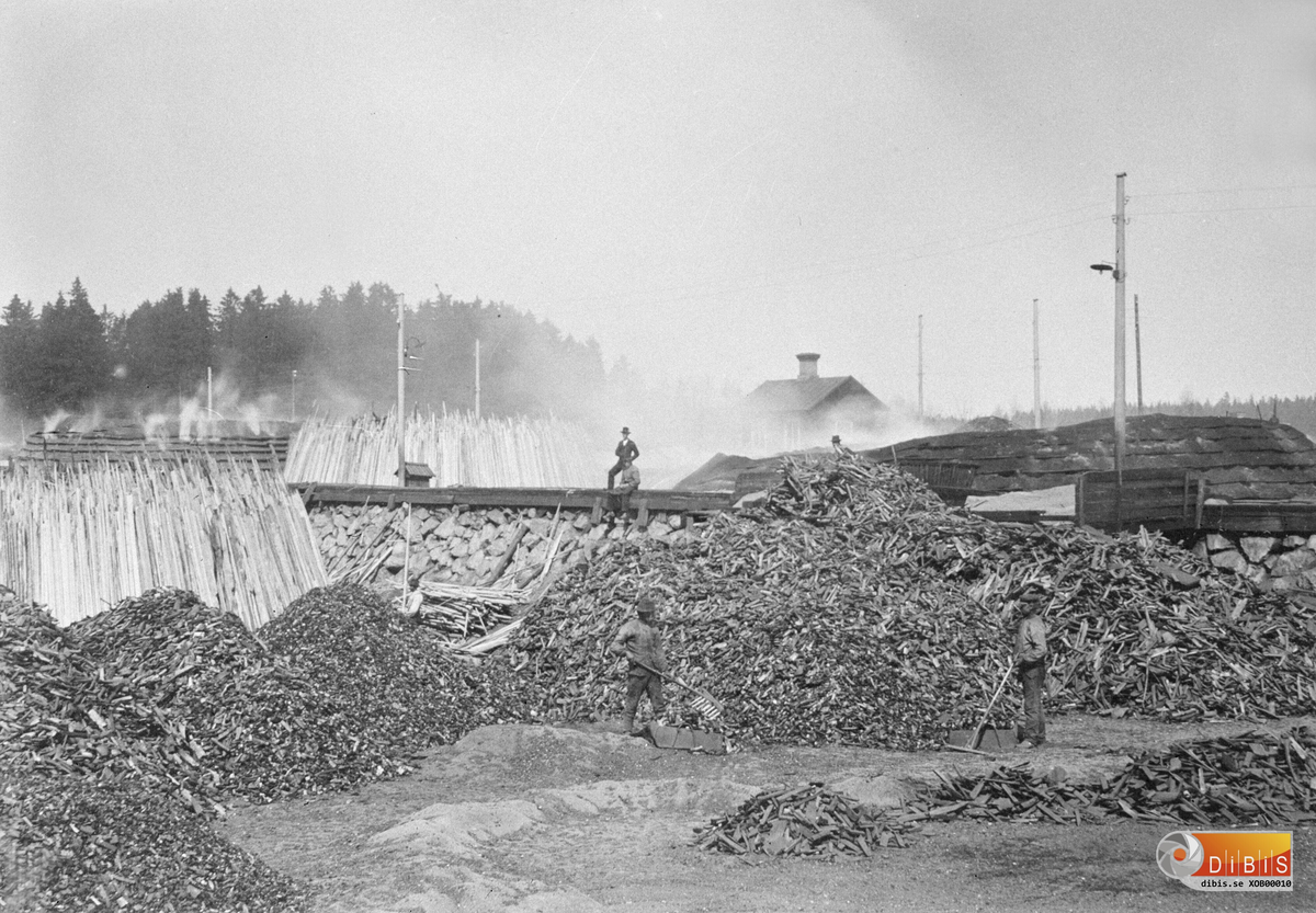Kolningsverksamhet fanns vid sågverket mellan åren 1868 till 1912 och låg på det område som 1927-28  blev sulfatfabrik.