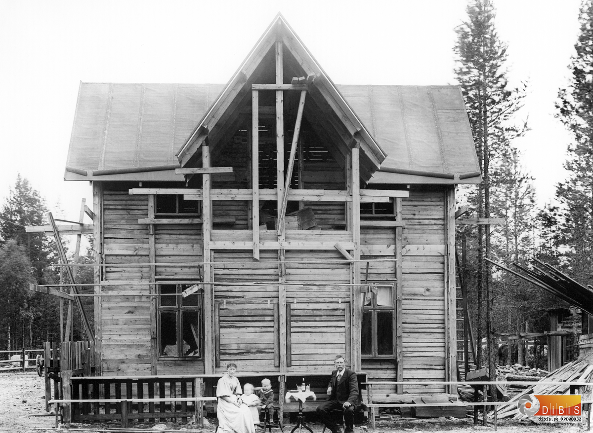 Hidbergs?(Hedbergs?) hus i Alby