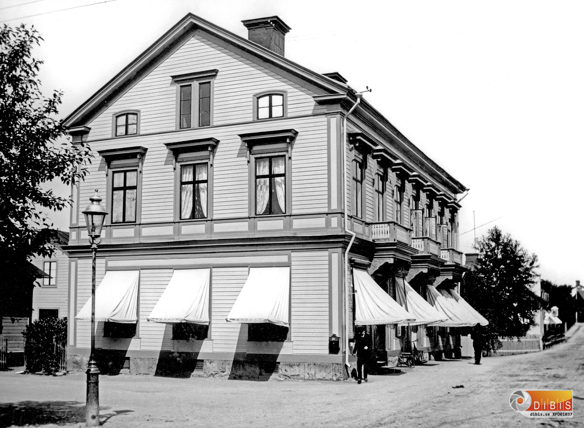 Emil Helins Bokhandel i början av 1900-talet.