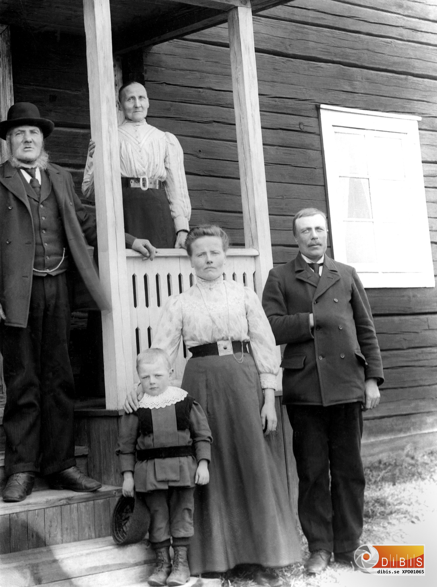 Bollnäs omkring sekelskiftet. ”Ramens grupp”.