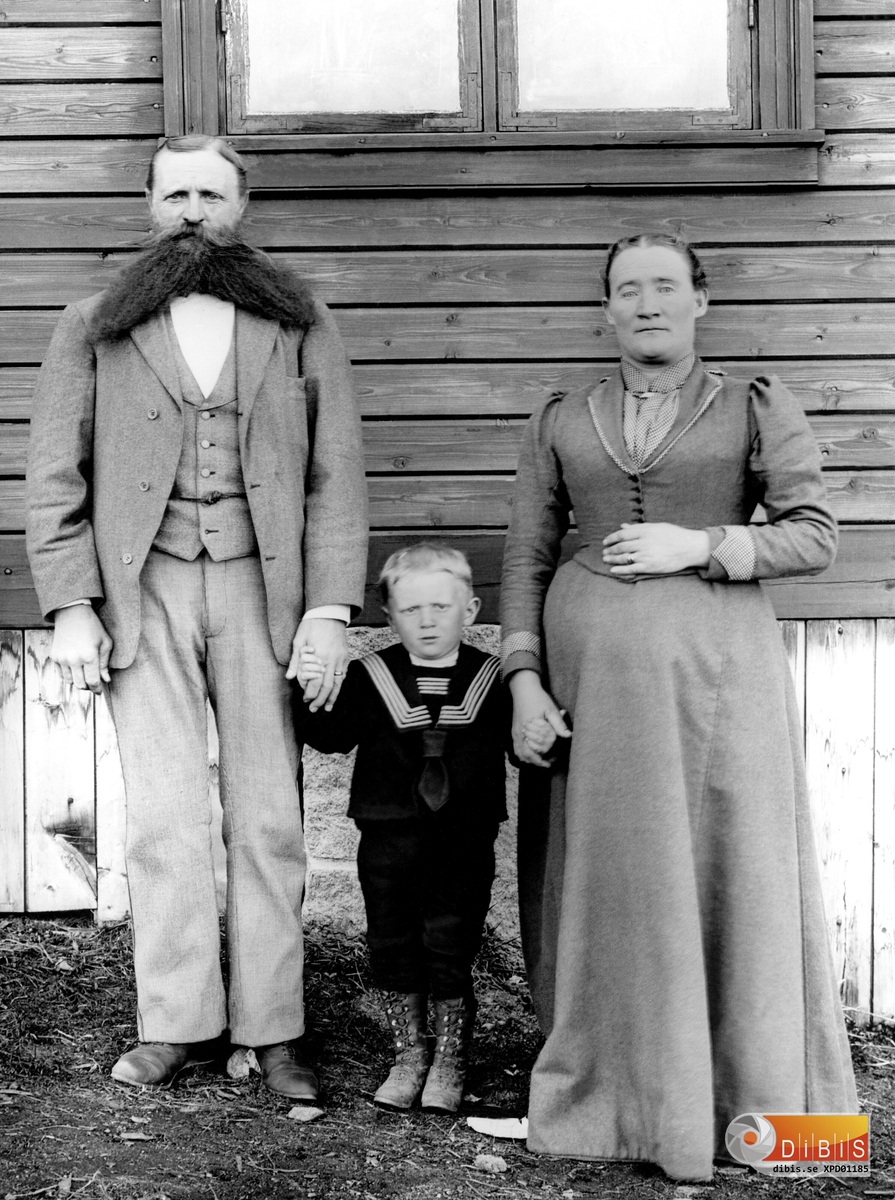 Kilafors 1899. Familjegrupp.