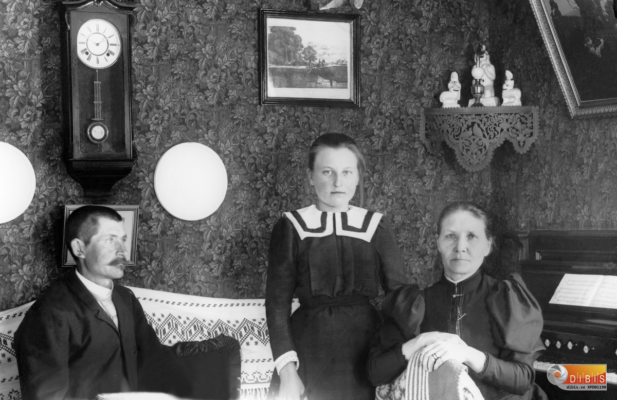 Familjegrupp, Kilafors 1899.