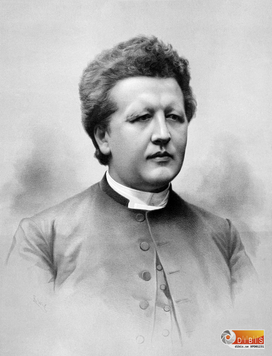 Källa: Wikipedia
Paul Peter Waldenström, född 20 juli 1838 i Luleå, död klockan 21.30 den 14 juli 1917 i sitt hem i missionsskolan på Lidingö, fil.dr., lektor i Gävle, en tid präst i Svenska kyrkan, var grundare av och ledare för Svenska missionsförbundet.

Fadern var provinsialläkare. 1855 kom Paul Peter till Uppsala och blev två år senare student där. Han gifte sig med Matilda Fredrika Teodora Hallgren (f.1848 i Låssa, Uppsala län). De hade 1890 sex barn.[1] Bland syskonen fanns häradshövdingen och riksdagsmannen Alfred Waldenström.[2] Studierna blev framgångsrika och 1863 promoverades han till fil.dr. Han prästvigdes 1864 och blev då läroverksadjunkt i Växjö, 1864 lektor vid Umeå läroverk och tio år senare i Gävle.

1857 genomgick han en religiös kris och anslöt sig till den nyevangeliska riktningen. Vid Carl Olof Rosenius död 1868 blev han redaktör för Pietisten och kom genom att skriva där att utöva stort inflytande. Han utvecklade där 1872 den subjektiva försoningsläran och kom då i konflikt med kyrkans objektiva försoningslära. 1876 avskedades han som Evangeliska Fosterlands-Stiftelsens provinsombud efter att ha firat ett enskilt nattvardsfirande i Uppsala. Detta ledde till att han 1882 tog avsked från prästämbetet. Tillsammans med E.J. Ekman grundade han 1878 Svenska Missionsförbundet (SMF), som från och med 2003 heter Svenska Missionskyrkan. Ända från början stod Waldenström som en av dess främsta ledare. 1904 pensionerades han från sin lektorstjänst i Gävle, och blev, först som ordförande och sedan som missionsföreståndare, Svenska Missionsförbundets egentlige ledare. Han var också en tid föreståndare för dess pastorsseminarium på Lidingö, där han avled.

Åren 1884-1905 tillhörde Waldenström andra kammaren, invald i Gävle stads valkrets, och var medlem av konstitutionsutskottet, lagutskottet samt ett flertal kommittéer. Han var även lekmannaombud vid kyrkomötena 1868 och 1905.[3] Waldenström gav ut ett stort antal mycket spridda och flitigt lästa uppbyggelseböcker. Hans författarverksamhet började i veckotidskriften Stadsmissionären 1862. Detta år publicerade han där ett tjugotal andliga sånger och utgav sin allegoriska skrift Brukspatron Adamsson.