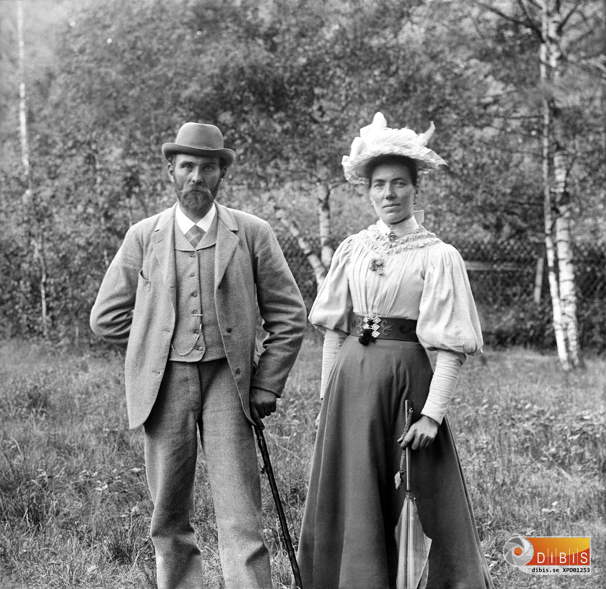 Per Lind och Marta Bengtsson från Glössbo.