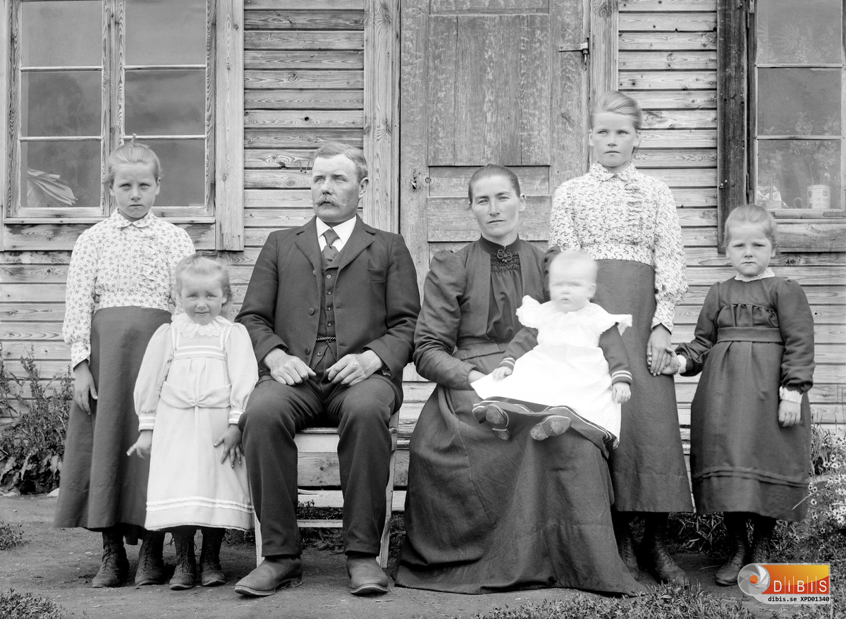 Familjen Vedins i Rabo.