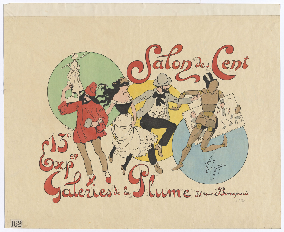 Salon des Cent, 13de utstilling [Plakat]
