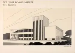 Utkast til bibliotek for NTH [Studentarbeid]