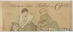 Den andre sykkelutstillingen i Industripalasset [Plakat]