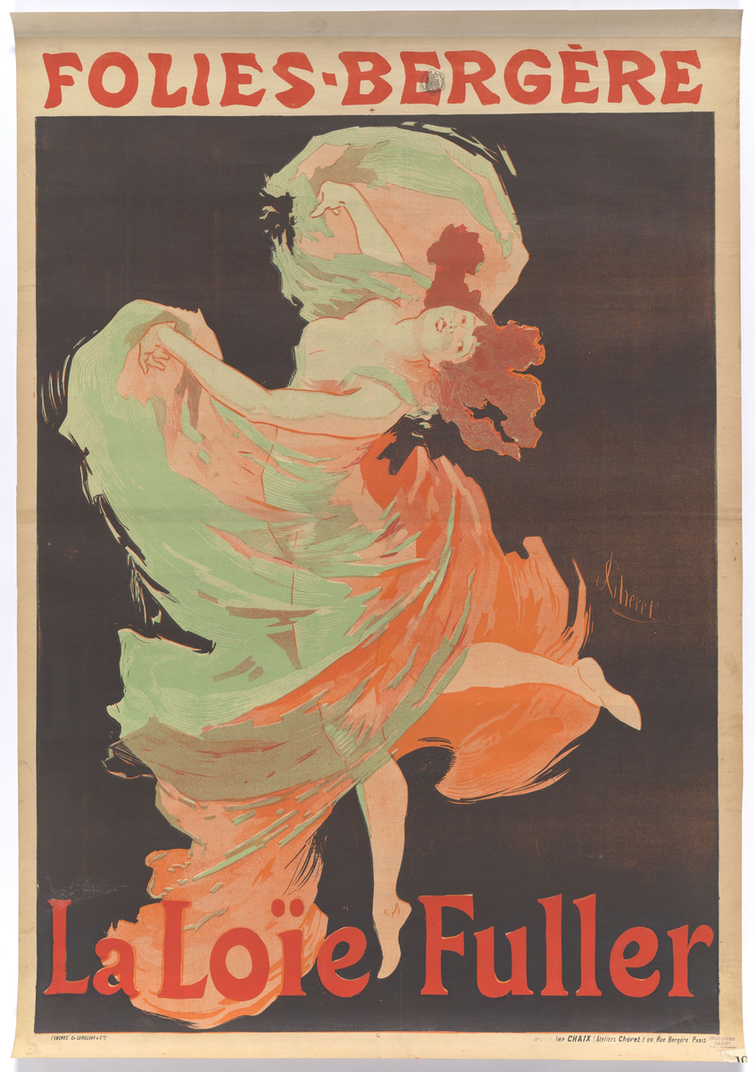 Loïe Fuller på Folies-Bergère [Plakat]