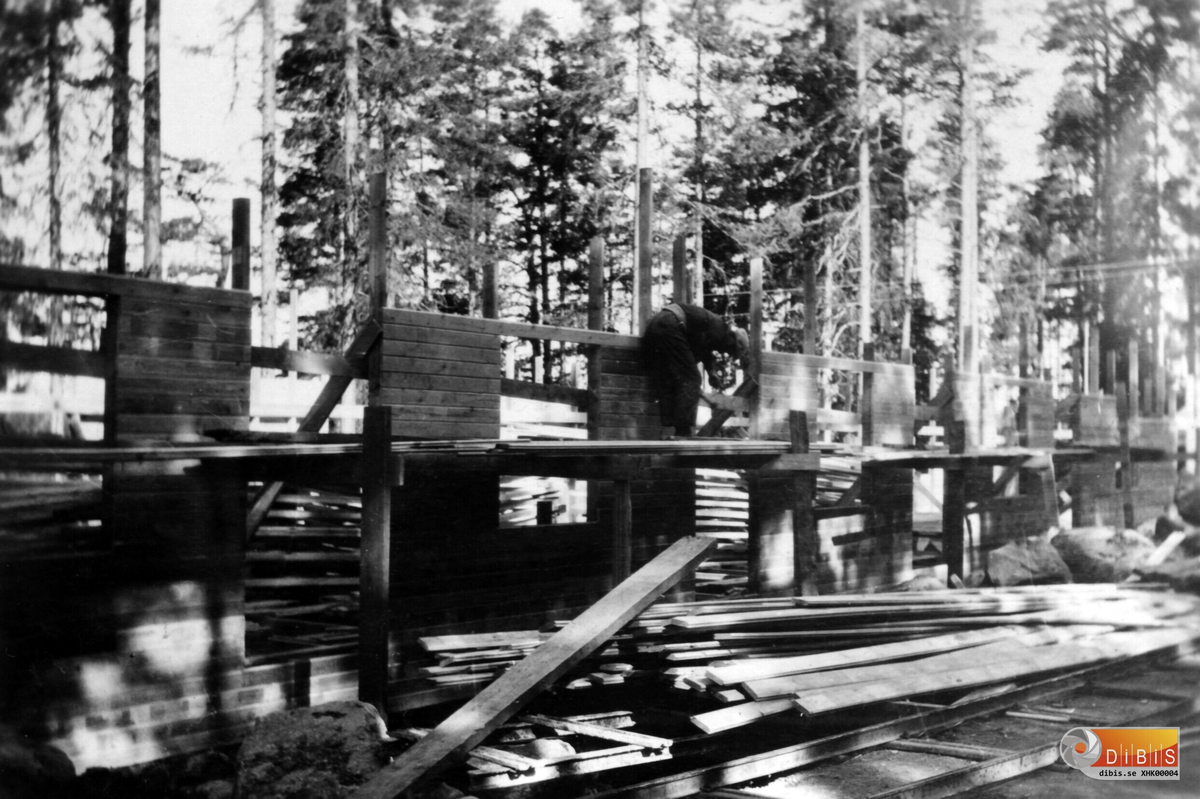 Höljebro Kraftverk
Kontor och förråd bygges.