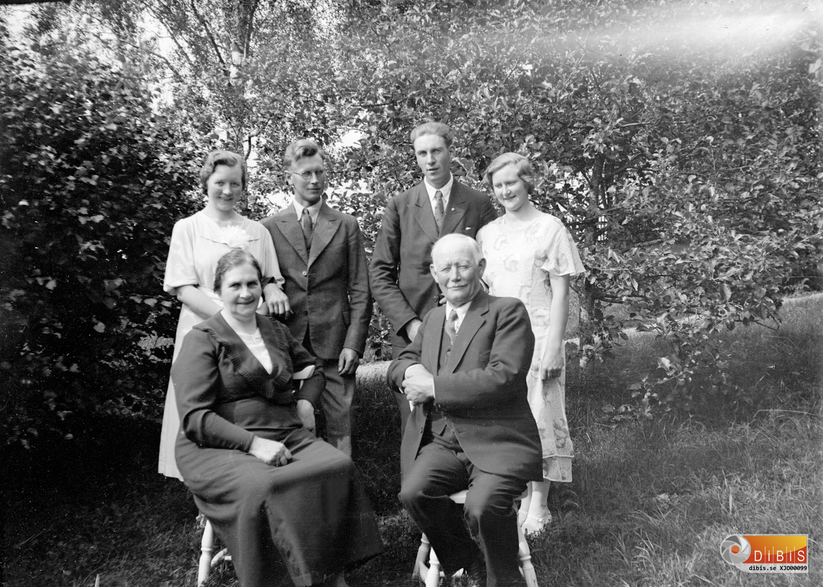 Stående från vänster:
Olga Tjärnberg
Per Tjärnberg
Johan Tjärnberg
Aina Tjärnberg
Sittande från vänster Maria Tjärnberg och Olof Tjärnberg