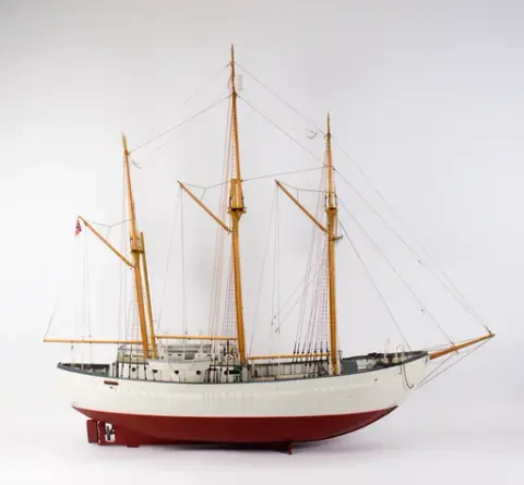 Polarskuten MAUD og ingeniør Odd Dahl