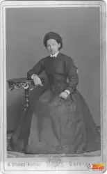 Okänd. Möjl Fiskra Erskers fru (Erik Andersson?)