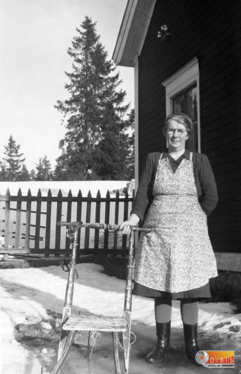 Ida Nyman med spark på Iggön.