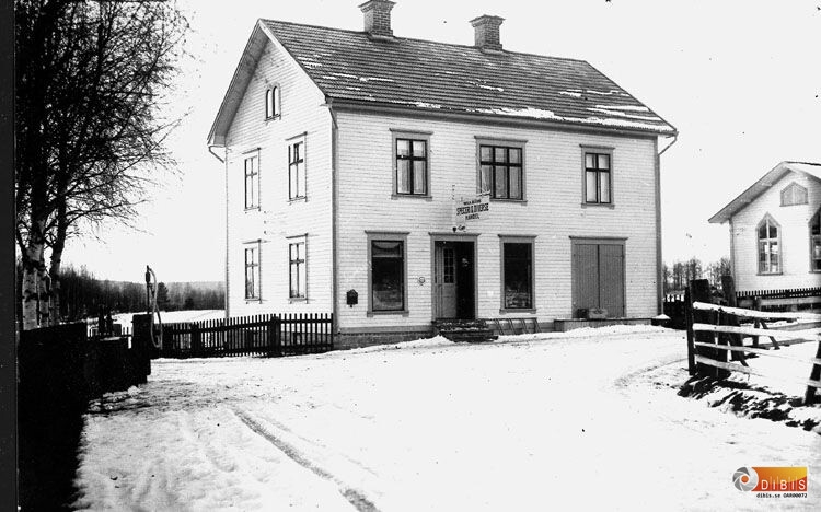 Karl Wågers gård med affär.