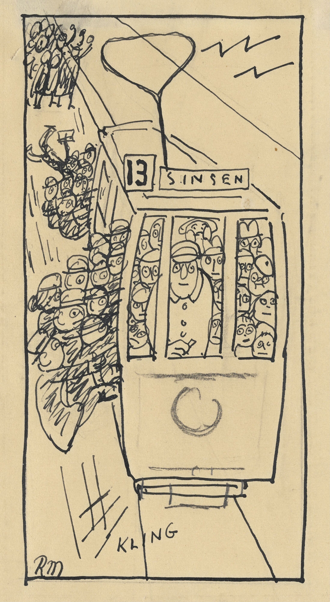 Sinsen-trikken [Tegning]