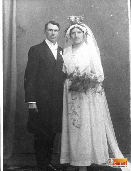 Brudpar.
Herr och fru Lust.