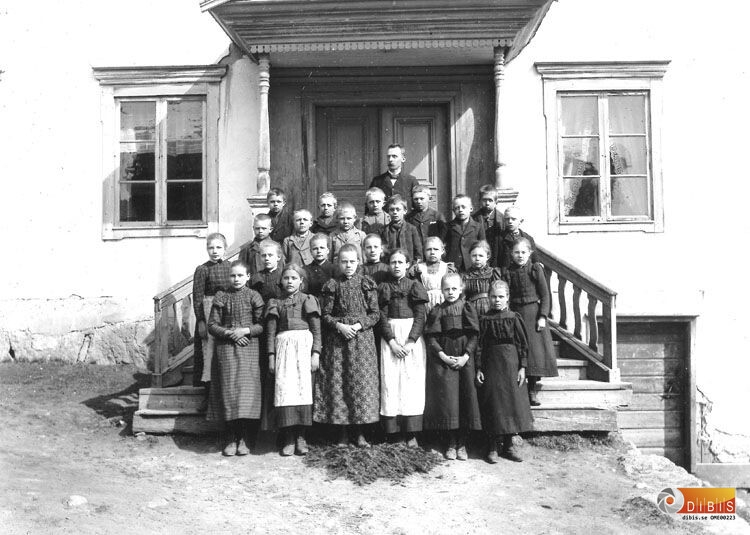 Okänd skolklass.