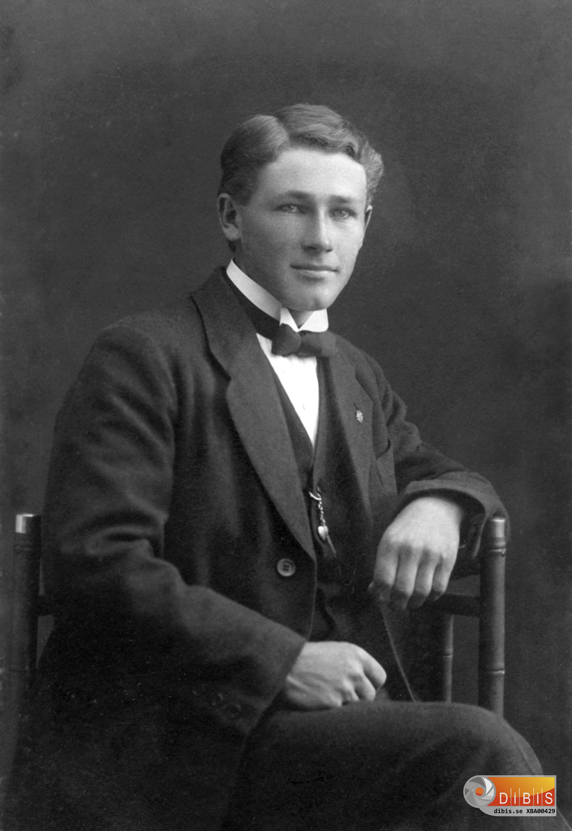 Edvin Karlsson, Sunnanå, Bergvik.