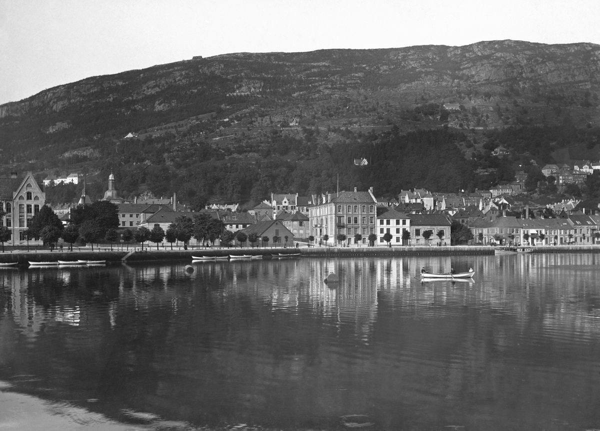 Lille Lungegårdsvannet, Kaigaten, Fløyen