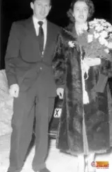 Gösta "Snoddas" Nordgren och hans fru Britta, född Gustavsso