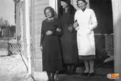 Fäbodstuga i Losjömyra/Losemyra, Norrala, i slutet av 1940-t