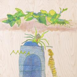 Tusen små og store åndedrag [Tegning]