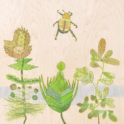 Tusen små og store åndedrag [Tegning]