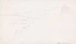 Kystparti. Arildsläge [Tegning]