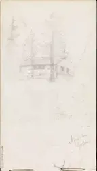 Fra Nordseter, Gålå [Tegning]