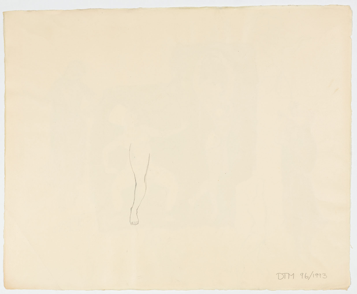 Flera skisser av en kvinna som dansar, dels i egyptiskt inspirerade kläder och dels i en mer arabiskt inspirerad brunröd klänning.
