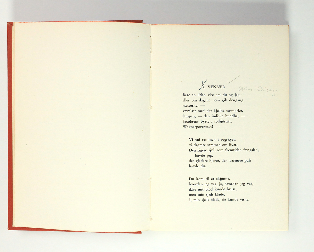 Bøker frå boksamlinga til Olav H. Hauge