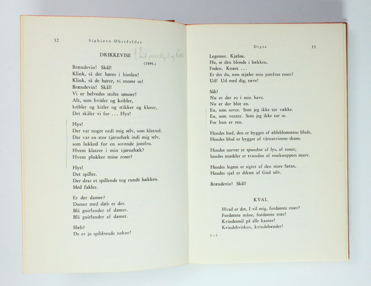 Bøker frå boksamlinga til Olav H. Hauge