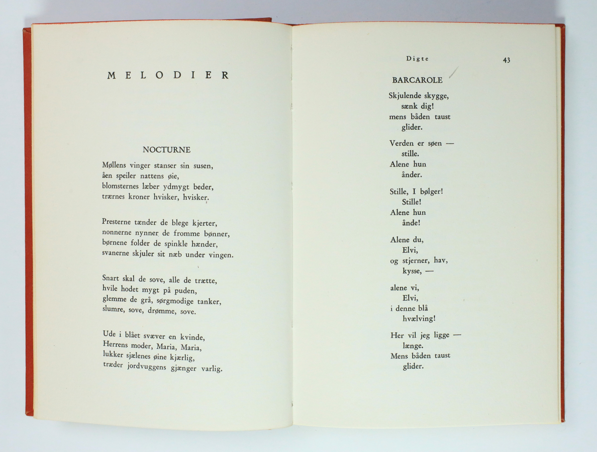 Bøker frå boksamlinga til Olav H. Hauge