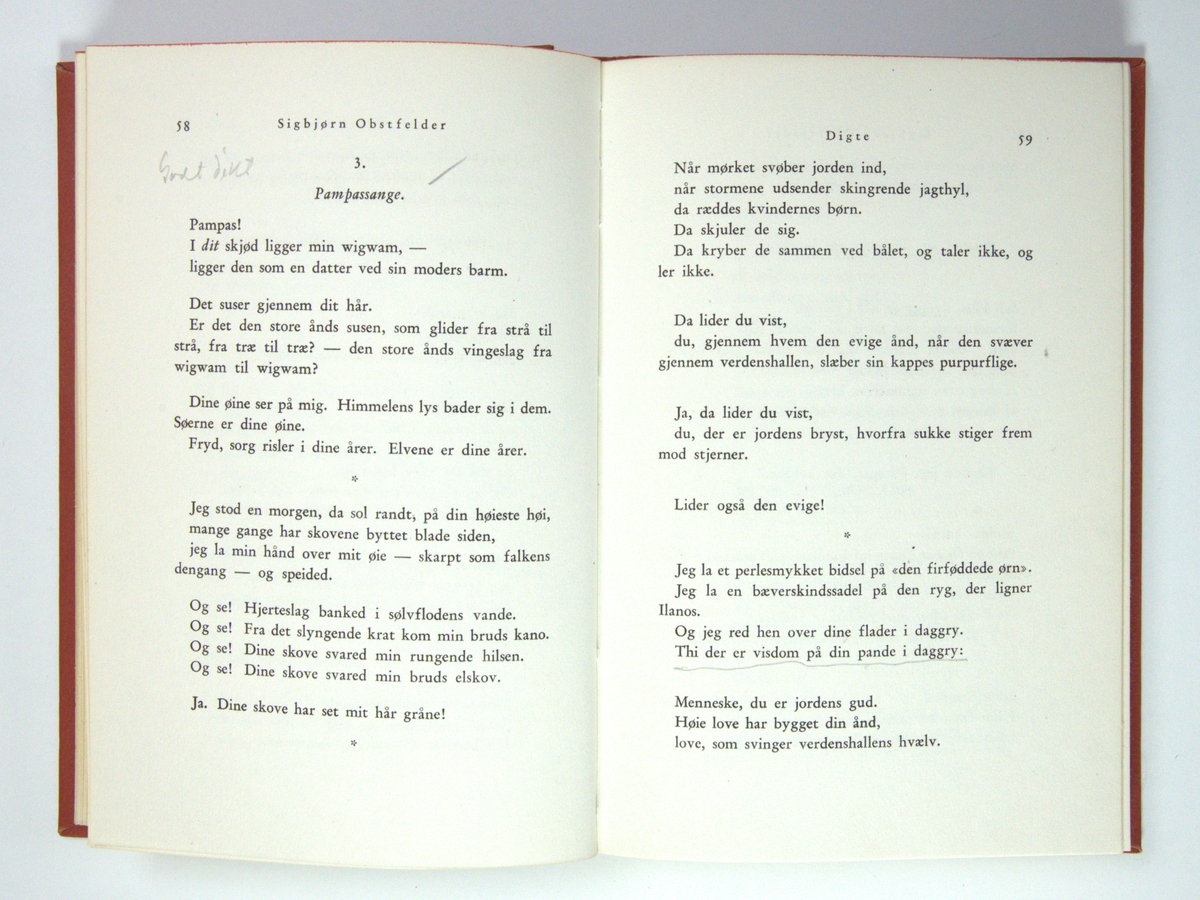 Bøker frå boksamlinga til Olav H. Hauge