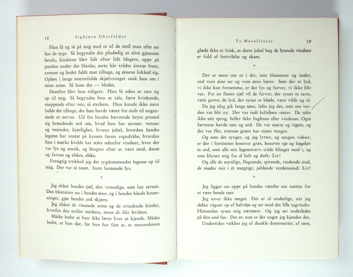 Bøker frå boksamlinga til Olav H. Hauge