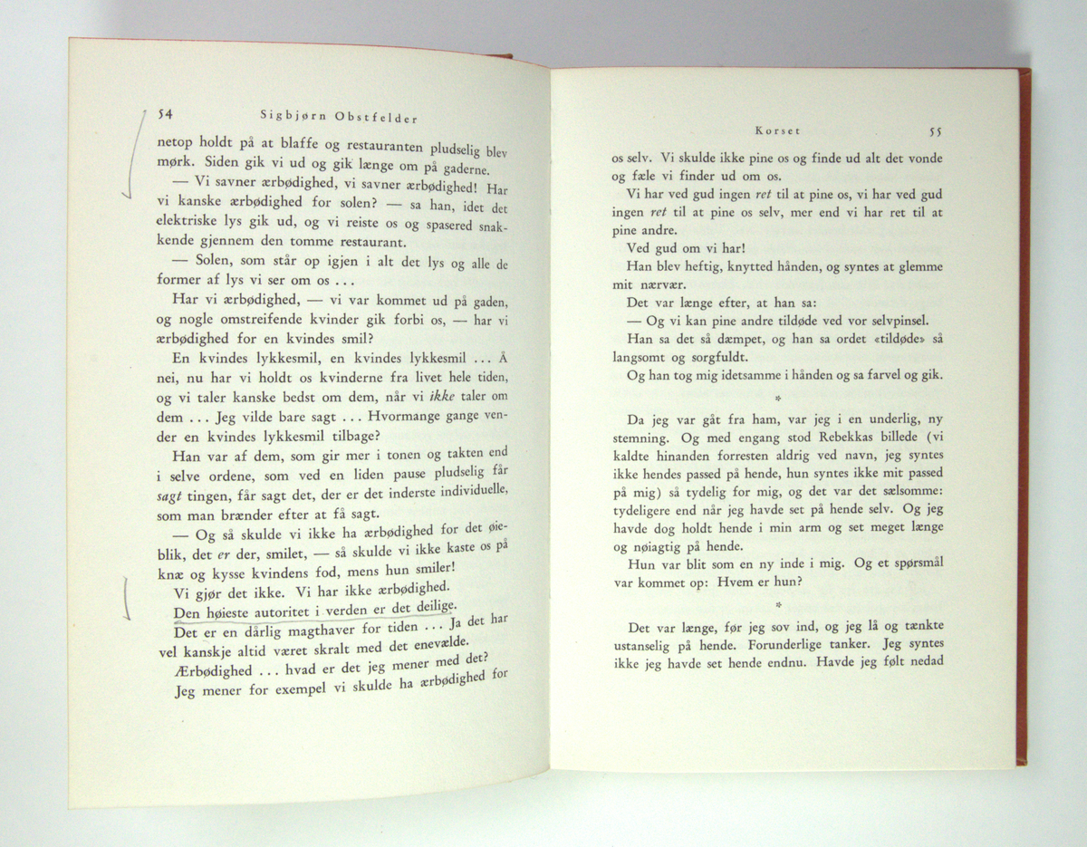 Bøker frå boksamlinga til Olav H. Hauge