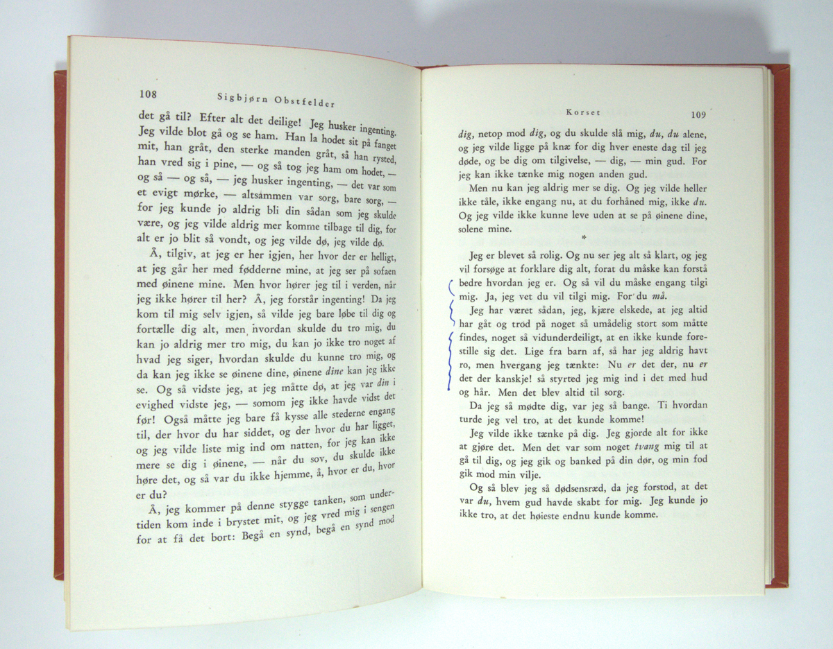 Bøker frå boksamlinga til Olav H. Hauge