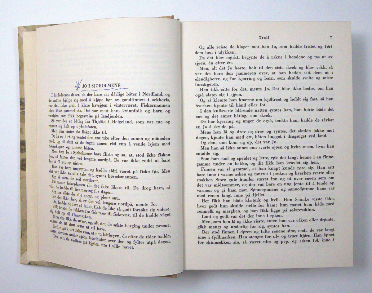 Bøker frå boksamlinga til Olav H. Hauge