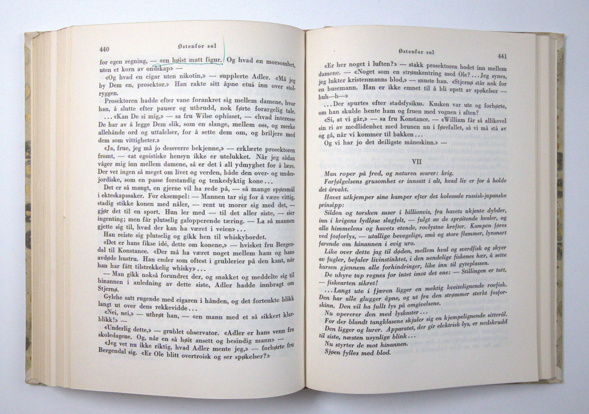 Bøker frå boksamlinga til Olav H. Hauge