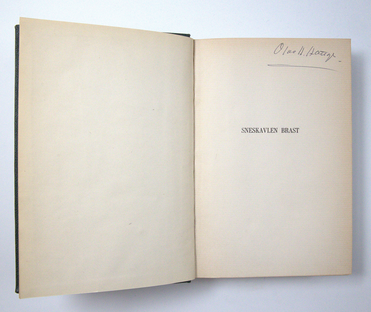 Bøker frå boksamlinga til Olav H. Hauge