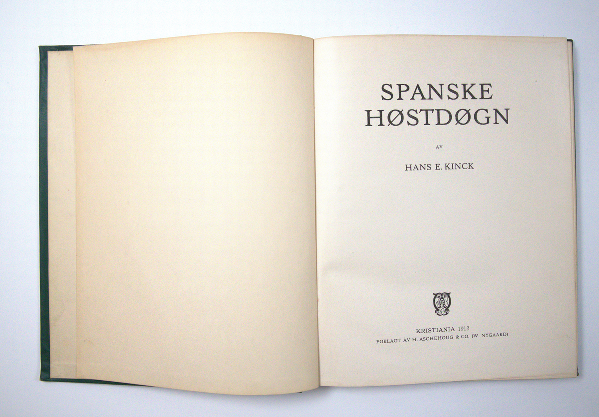 Bok frå boksamlinga til Olav H. Hauge