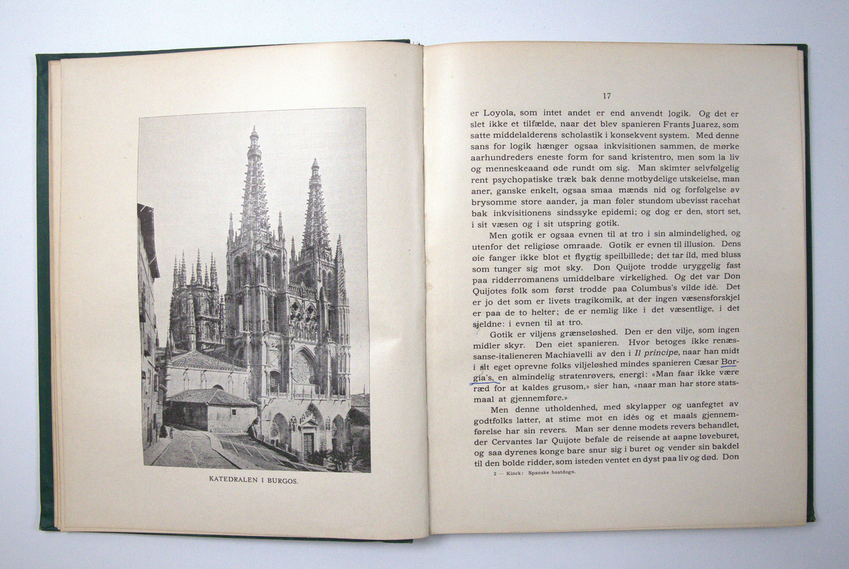 Bok frå boksamlinga til Olav H. Hauge