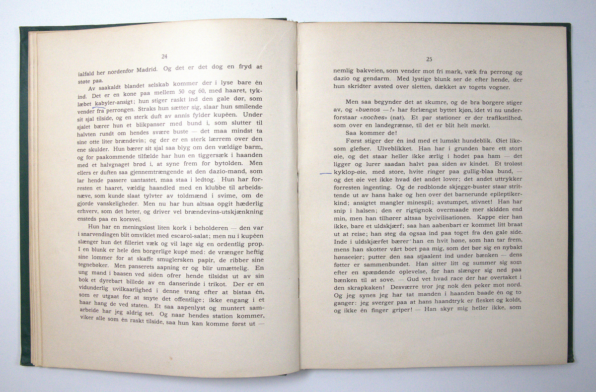 Bok frå boksamlinga til Olav H. Hauge