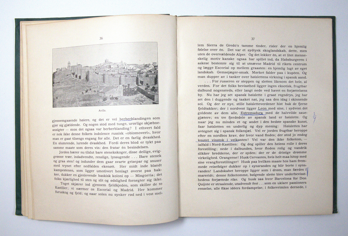 Bok frå boksamlinga til Olav H. Hauge