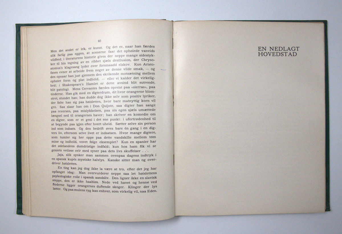 Bok frå boksamlinga til Olav H. Hauge