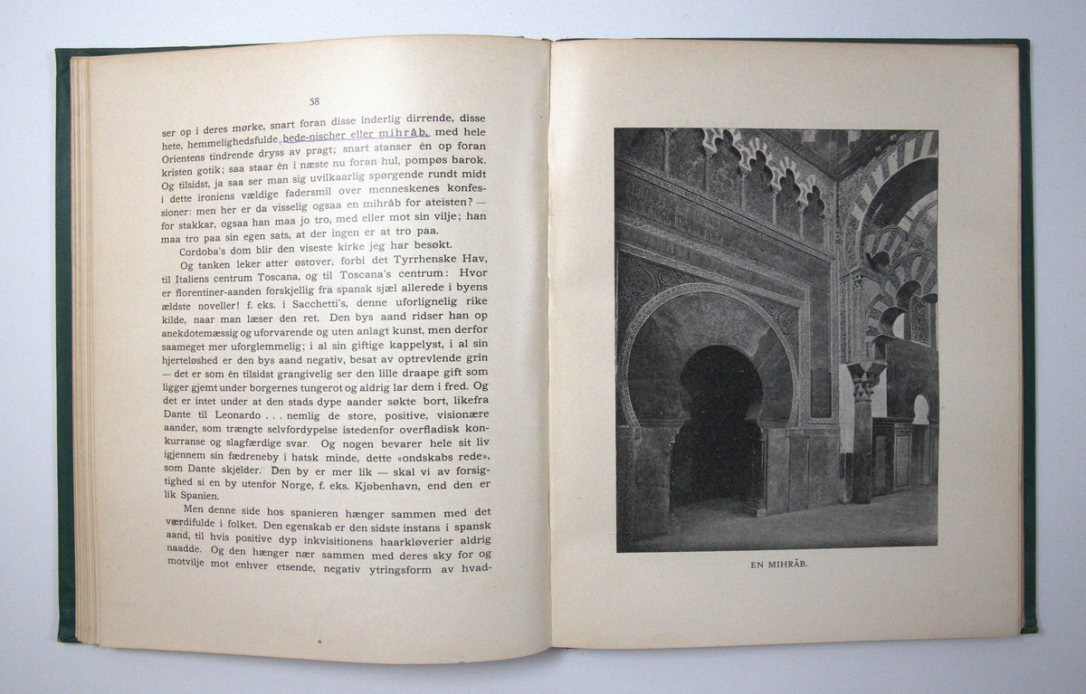 Bok frå boksamlinga til Olav H. Hauge